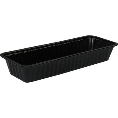 Klika -  Bak | PS | A18 | snackbak | 205x76x31mm | zwart | 2000 stuks