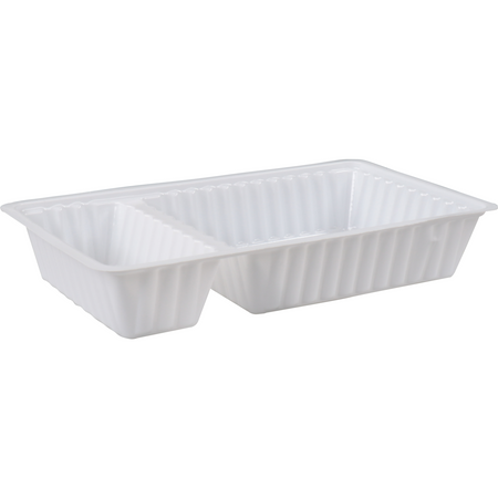 Klika -  Bak | PS | A20 | snackbak | 204x120x36mm | wit | 1000 stuks