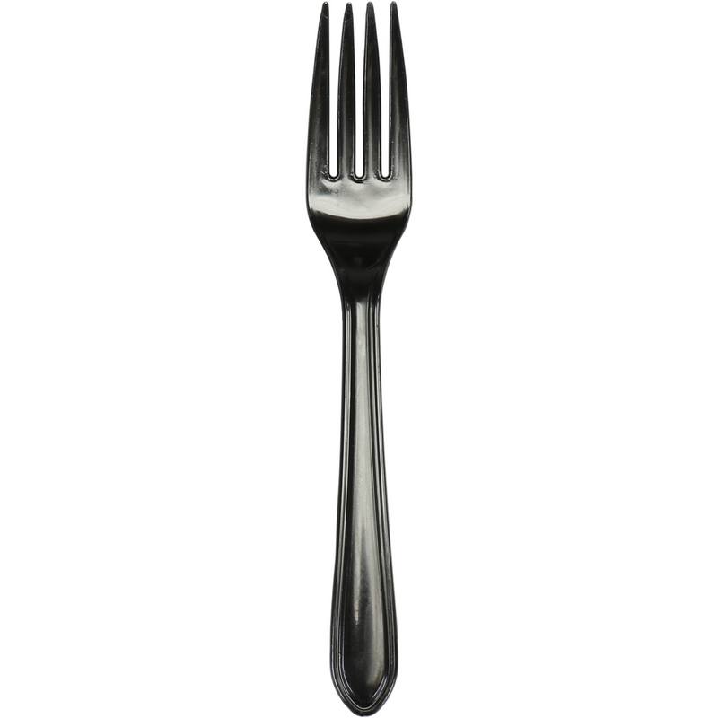 Depa -  Vork | reusable | pS | 180mm | zwart | 1000 stuks