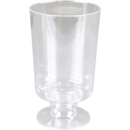 Klika - Glas | Weinglas | zu Fuß | pS | 150ml | kristallklar | 840 Stück