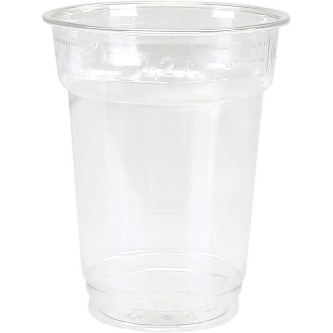 Klika -  Glas | limonadeglas | gerecycled PET | 200ml | transparant | 1250 stuks
