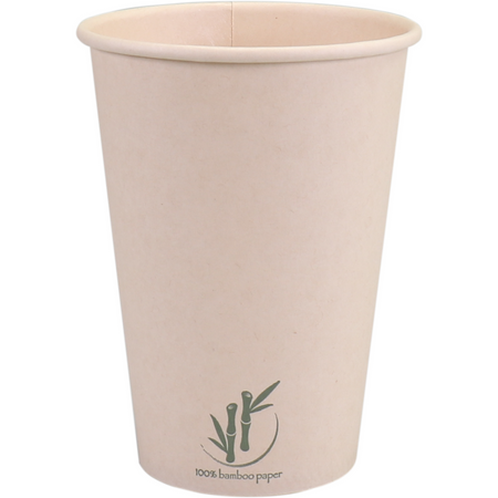 Depa -  | Beker | Bamboepapier + PE | 180ml | 7.5oz | Ø70.3mm | lichtbruin | 2500 stuks
