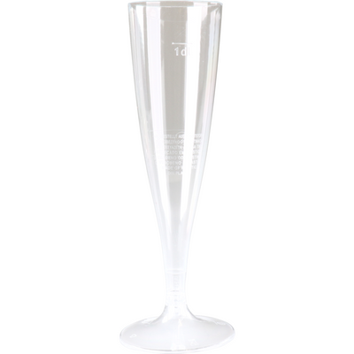 Goldplast -  Glas | champagneglas | met losse voet | pS | 100ml | 168mm | transparant | 72 stuks