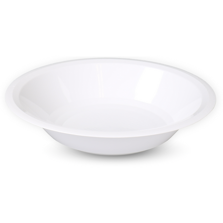 Goldplast -  Bord | diep bord | Use reuse | reusable | rond | 1-vaks | pP | Ø19.5cm | wit | 240 stuks