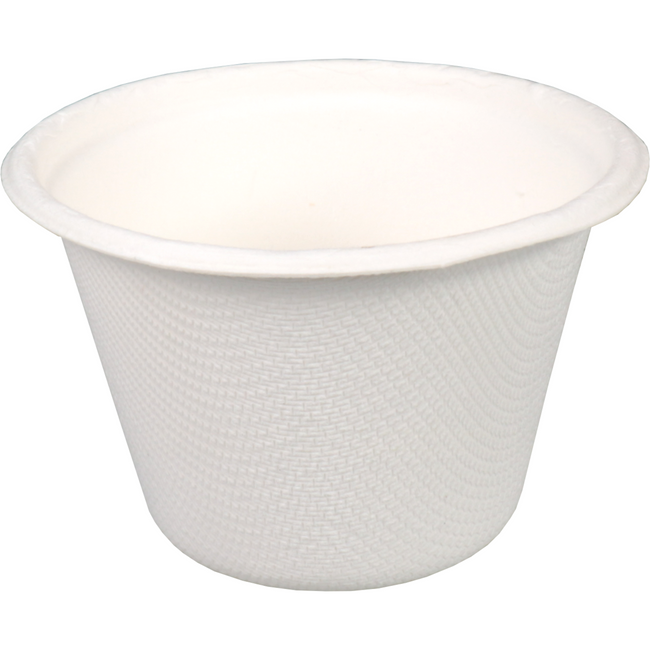 Depa -  Schaal | sausbakje | bagasse (suikerrietpulp) | 140ml | wit | 2000 stuks