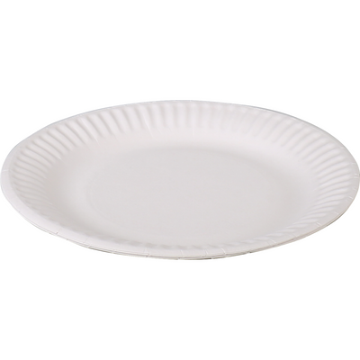 Depa -  Bord | rond | 1-vaks | karton | Ø15cm | wit | 2000 stuks
