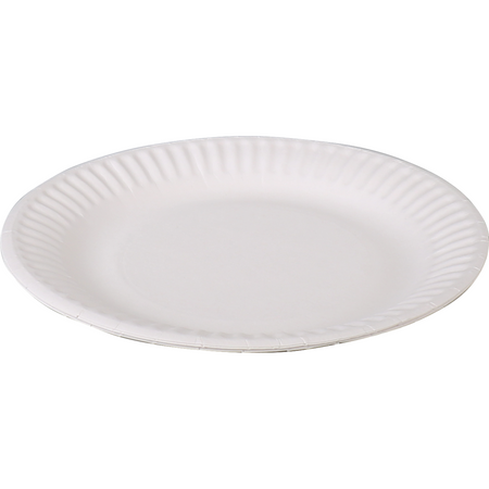 Depa -  Bord | rond | 1-vaks | karton | Ø15cm | wit | 2000 stuks