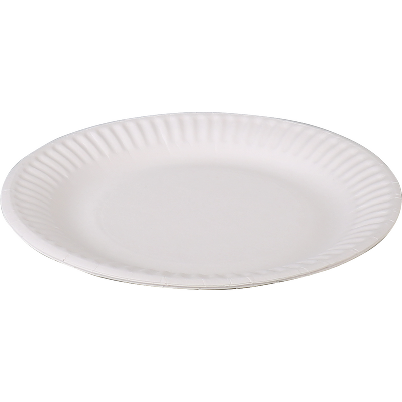 Depa -  Bord | rond | 1-vaks | karton | Ø15cm | wit | 2000 stuks