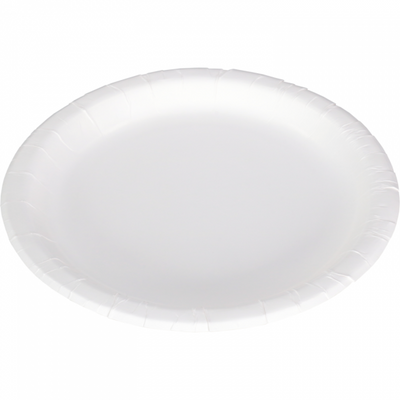 Biodore - Pappteller 22cm weiß 100 Stück Bio