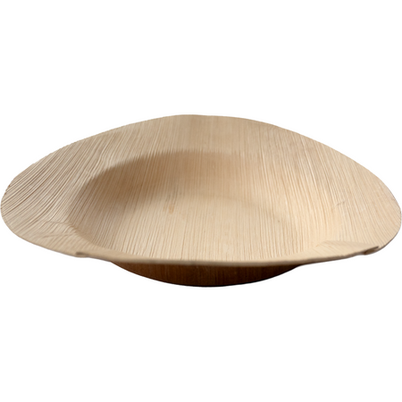 Klika -  Bord | diep | rond | palmblad | Ø23cm | naturel | 100 stuks