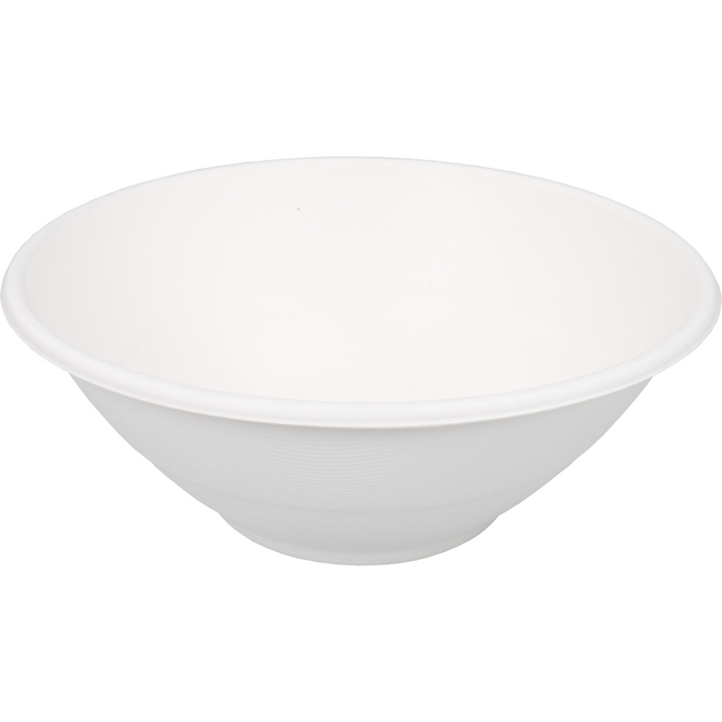 Depa -  Schaal | bagasse (suikerrietpulp) | rond | 1150ml | wit | 400 stuks