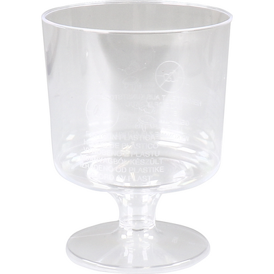 Klika - Glas | Weinglas | mit Fuß | pS | 170ml | 86mm | kristallklar | 540 Stück