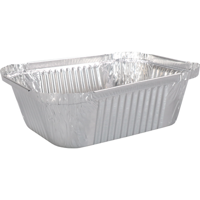 Klika - Bak | Aluminium | 250ml | erhöhter Rand | 122x96x34mm | Silber | 2700 Stück