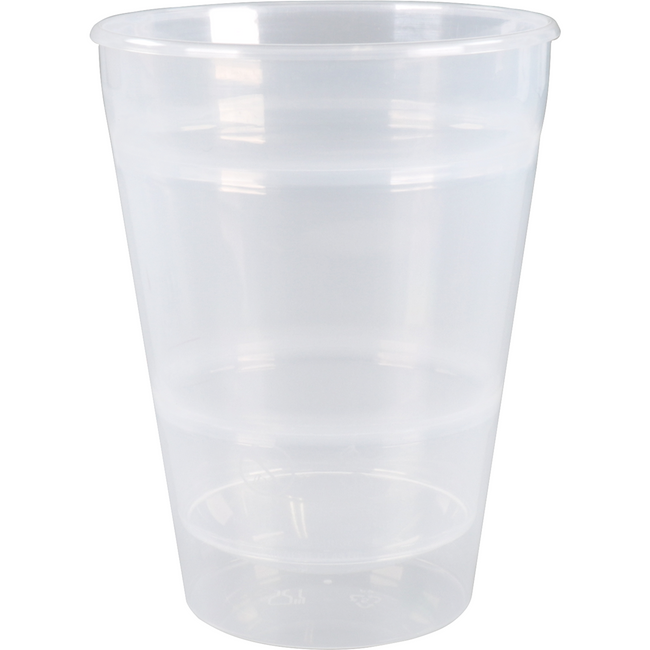 Depa - | Trinkbecher | PP | Regalbox | doppelwandig | 350ml | 12oz | transparent | 60 Stück
