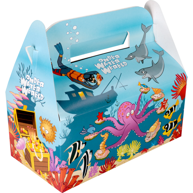Klika - Kidsbox | Unterwasserwelt | Pappe | 225x120x95mm | 50 Stück