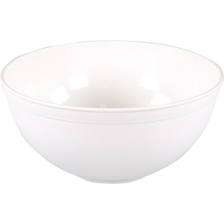 Goldplast -  Bak | PP | 2000ml | Use reuse | Ø20cm | reusable | onbreekbaar | saladebak | wit | 36 stuks