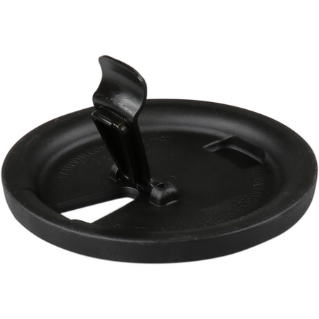 Klika -  Deksel | TPE | rond | reusable | met afsluitbaar drinkgat | zwart | 100 stuks