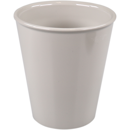 Ornamin - | Tasse | SAN | wiederverwendbar | unzerbrechlich | 300ml | beige | 10 Stück
