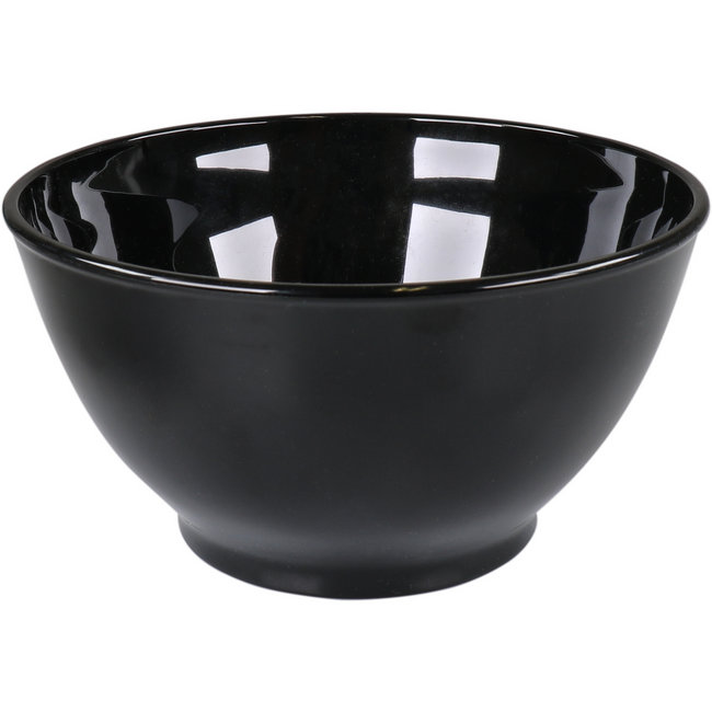 Ornamin - Skala | wiederverwendbar | unzerbrechlich | sAN | rund | 800ml | 90mm | ∅170mm | schwarz | 10 Stück