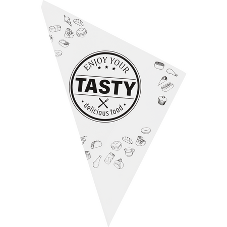 Klika - Spitze Tasche | 180x170mm | K17 | LECKER | Ersatzpapier | weiß | 5kg