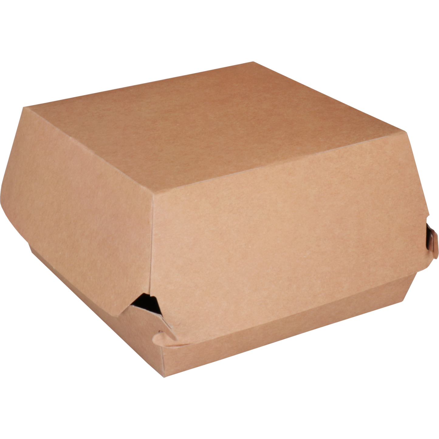 Klika -  Bak | Karton | hamburgerbox | 115x115x70mm | bruin | 300 stuks