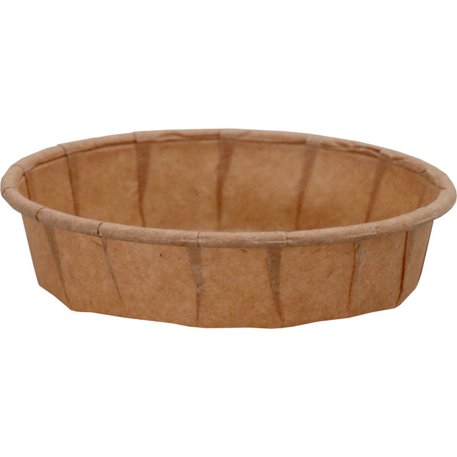 Depa -  Cup | portiecup | 25ml | 1oz | 14mm | papier | bruin | 5000 stuks