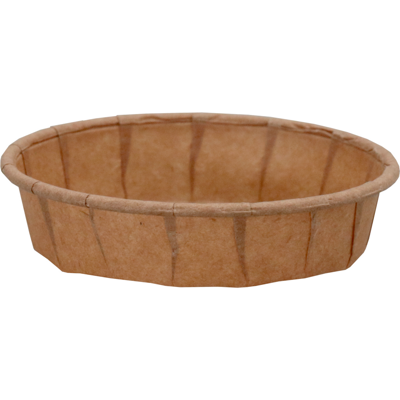 Depa -  Cup | portiecup | 25ml | 1oz | 14mm | papier | bruin | 5000 stuks