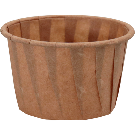 Depa -  Cup | portiecup | 35ml | 1.25oz | 31mm | papier | bruin | 5000 stuks