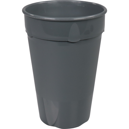 DishCircle - | Tasse | PP | wiederverwendbar | 400ml | 115mm | grau | 40 Stück