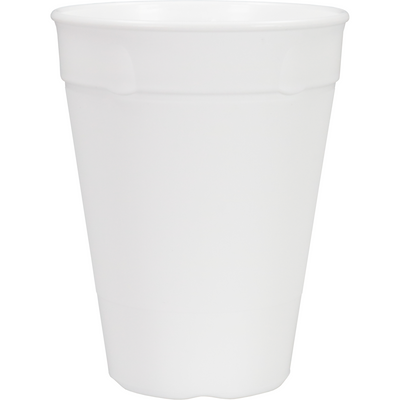 DishCircle - | Tasse | PP | wiederverwendbar | 200ml | 100mm | weiß | 80 Stück