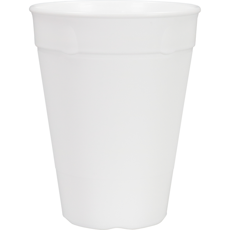 DishCircle - | Tasse | PP | wiederverwendbar | 200ml | 100mm | weiß | 80 Stück