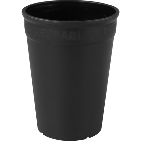 ÖkoCup - | Tasse | PP | wiederverwendbar | 250ml | schwarz | 20 Stück