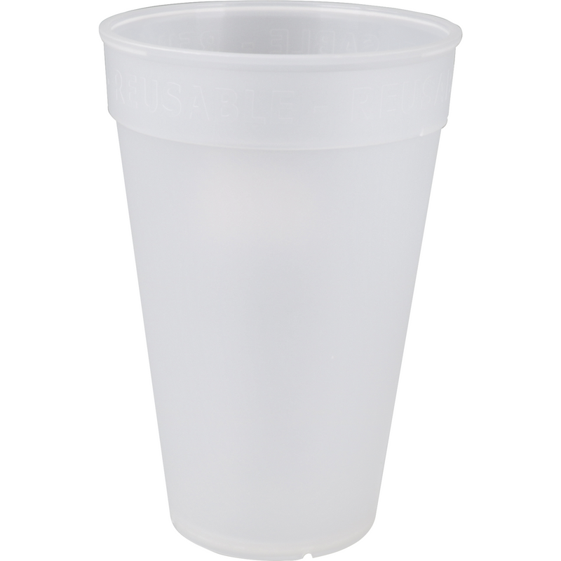 ÖkoCup -  | Beker | PP | reusable | 400ml | transparant | 80 stuks