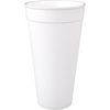 ÖkoCup - | Tasse | PP | wiederverwendbar | 500ml | weiß | 20 Stück