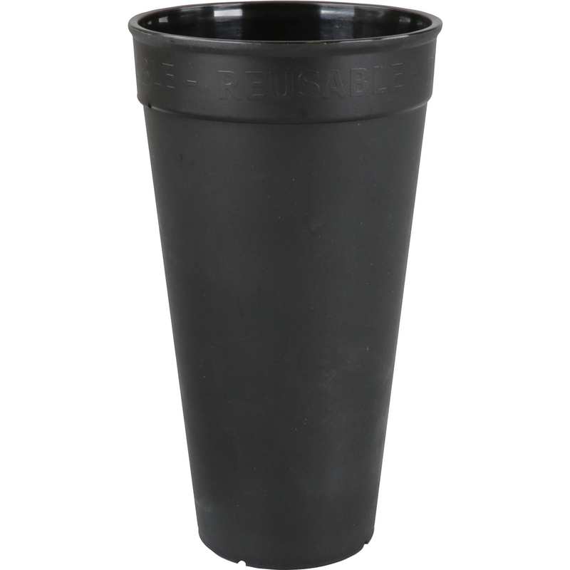 ÖkoCup -  | Beker | PP | reusable | 500ml | zwart | 80 stuks