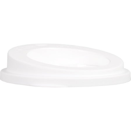 ÖkoCup -  Deksel | PP | rond | reusable | met drinkgat | Ø90mm | wit | 80 stuks