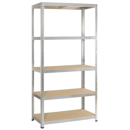 Avasco - Ein Regal Strong 175, ft 176 x 90 x 45 cm, 5 Fachböden, verzinkt