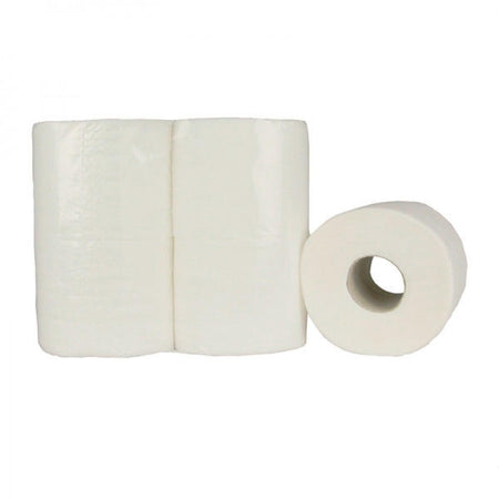 Klika - Toilettenpapier, 2-lagig, 400 Blatt, Packung mit 10 x 4 Rollen