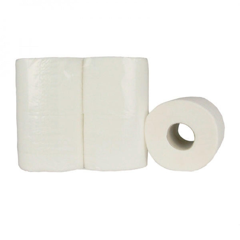 Klika - Toilettenpapier, 2-lagig, 400 Blatt, Packung mit 10 x 4 Rollen