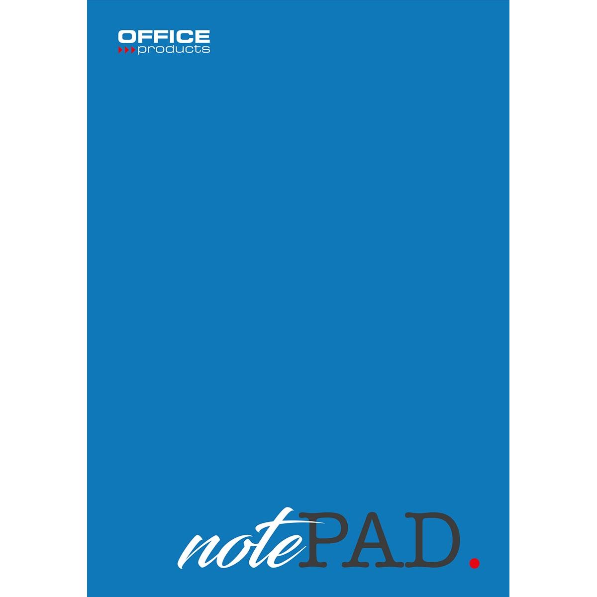 OFFICE-Produkte – Schreibblock, 60 g/m², ft A4, kariert 5 mm, Block mit 100 Blatt