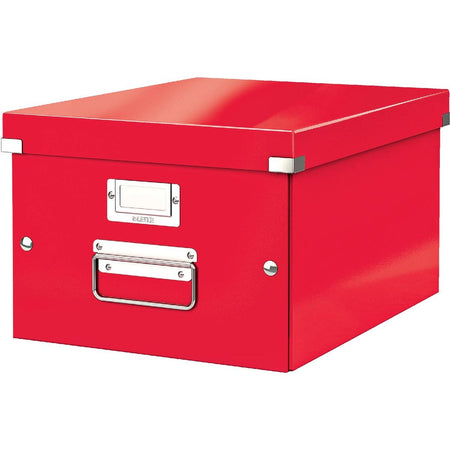 Leitz - WOW Aufbewahrungsbox Click Store, ft M, rot