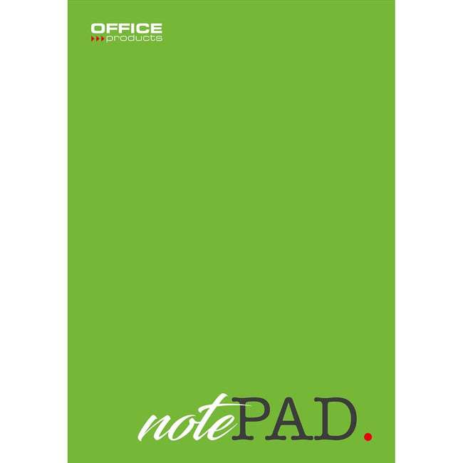 OFFICE-Produkte – Schreibblock, 60 g/m², ft A4, kariert 5 mm, Block mit 50 Blatt