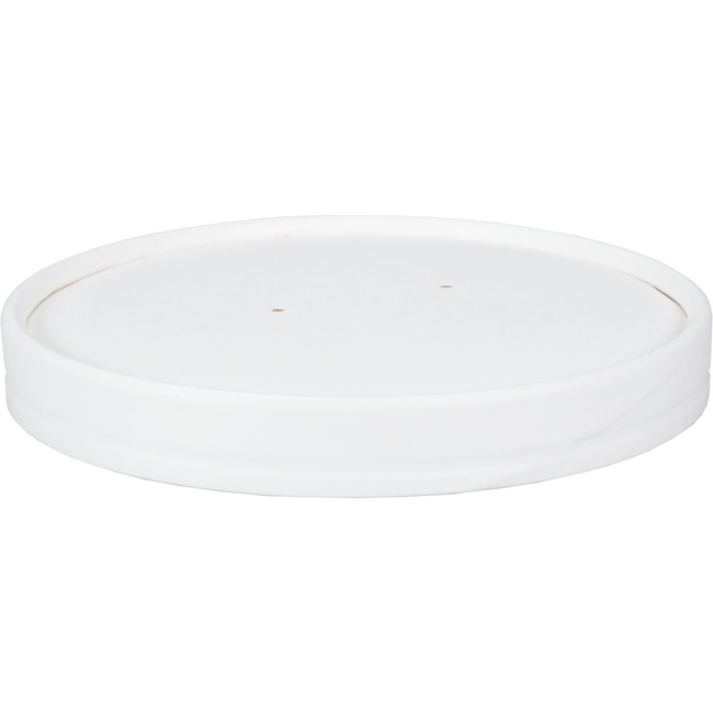 Depa - Deckel | Suppentasse | Karton + PE | rund | Ø117mm | weiß | 500 Stück