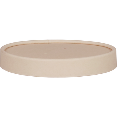 Depa -  Deksel | soepbeker | Bamboepapier + PE | rond | Ø97mm | naturel | 500 stuks