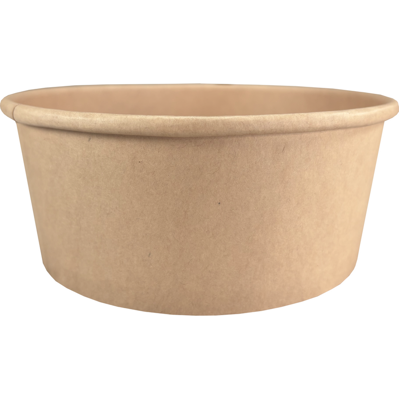Depa - Essensschüssel | 750ml | 150mm | 60mm | Karton + PE | braun | 300 Stück