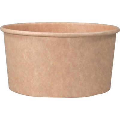 Depa - Essensschüssel | 1000ml | 150mm | 78mm | Karton + PE | braun | 300 Stück