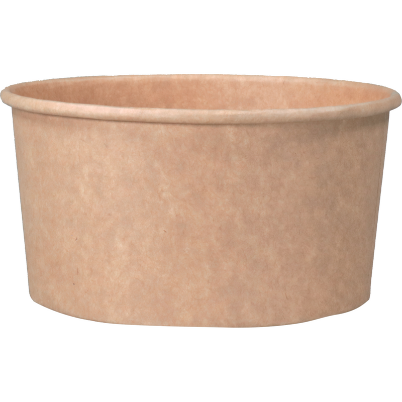 Depa - Essensschüssel | 1000ml | 150mm | 78mm | Karton + PE | braun | 300 Stück