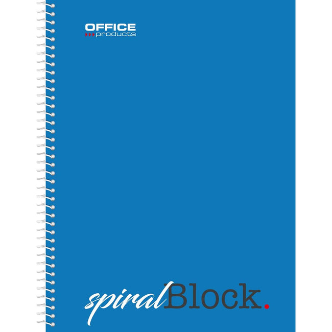 OFFICE products -   spiraalschrift, A5, 80 blad, geruit 5mm