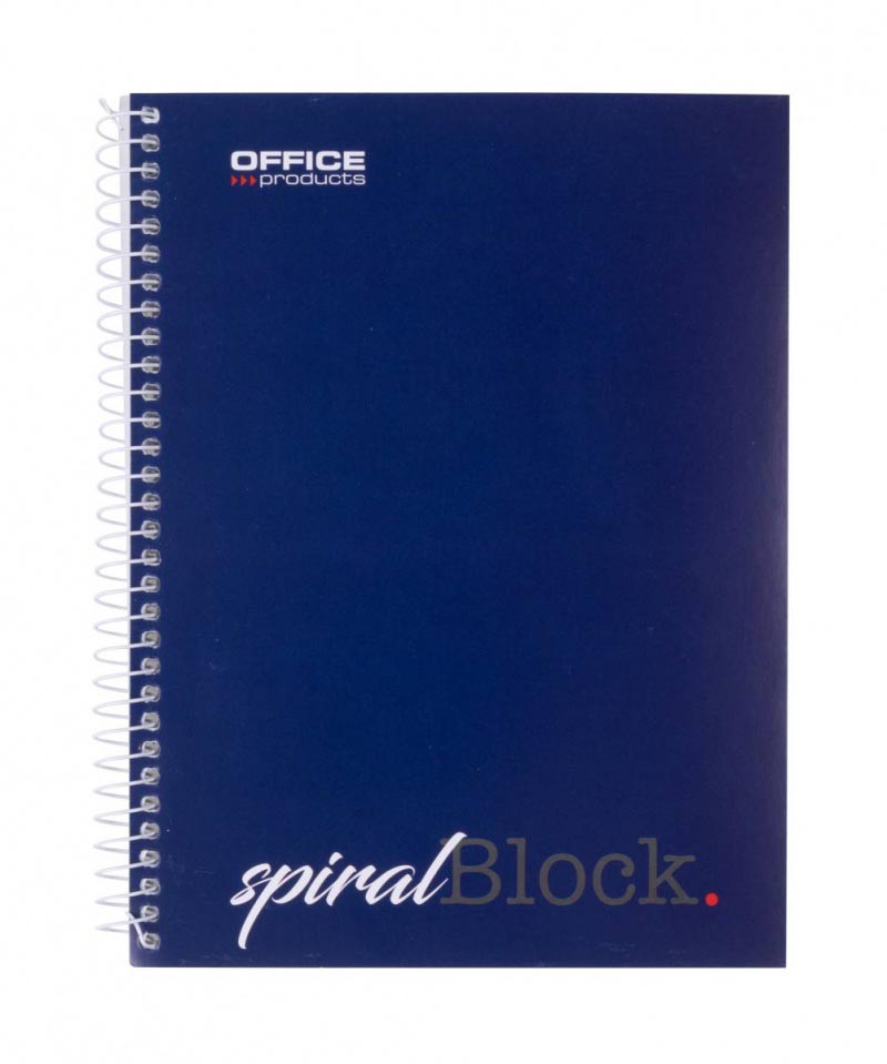 OFFICE products -   spiraalschrift, A5, 80 blad, gelijnd