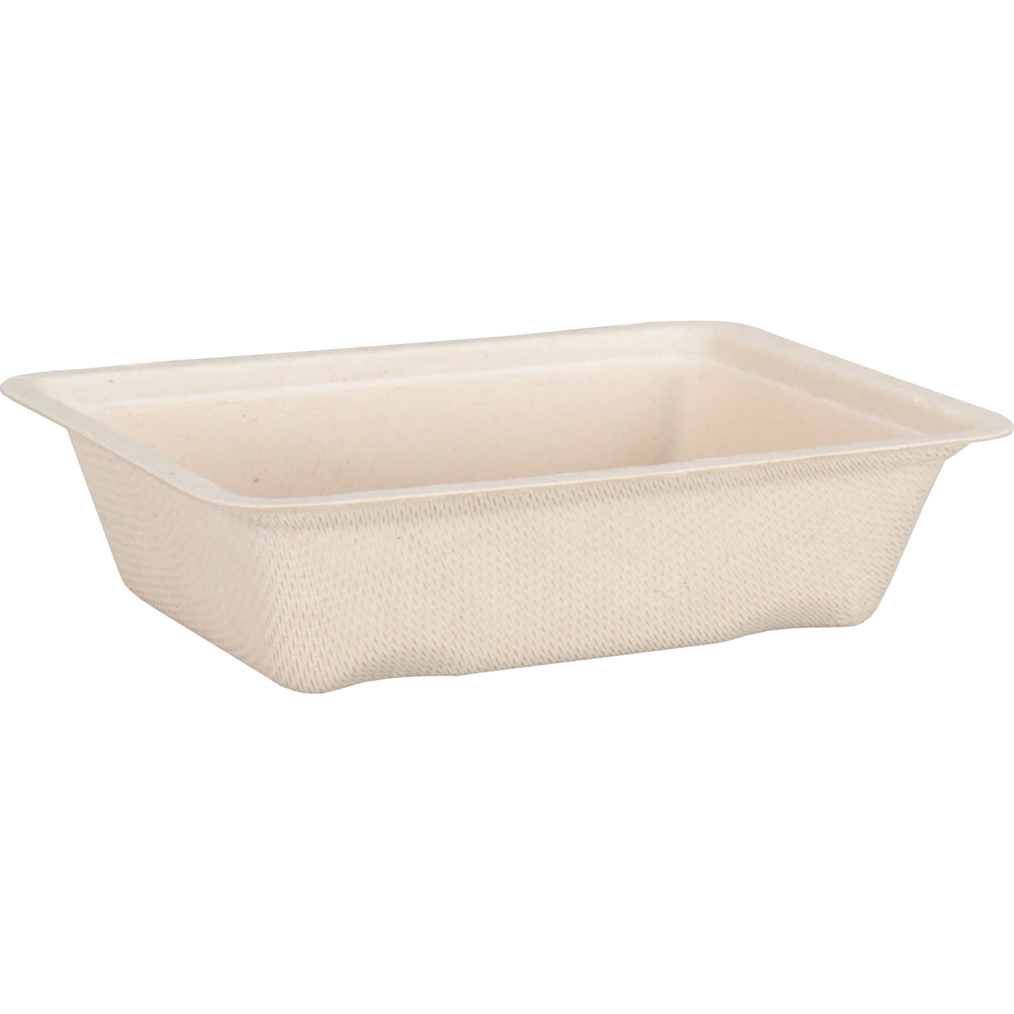 Depa -  Bak | Bagasse (suikerrietpulp) | A7 | snackbak | 123x93x32mm | naturel | 800 stuks